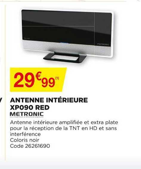 Antenne Intérieur Xp090 Red Metronic