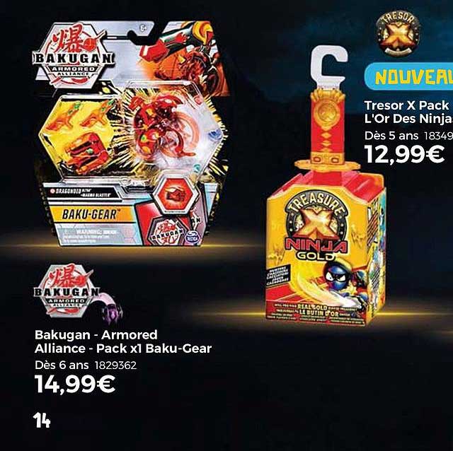 bakugan - armored alliance - pack x1 baku-gear