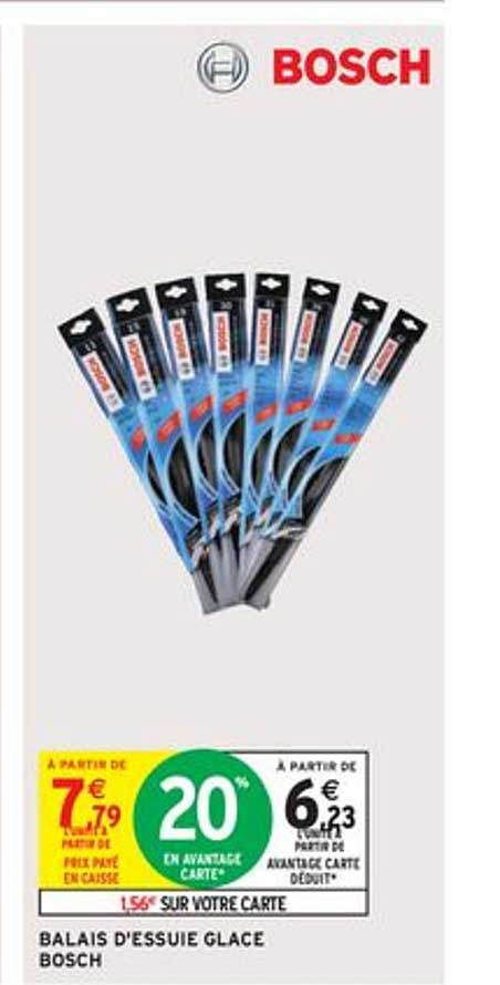balais d'essuie glace bosch