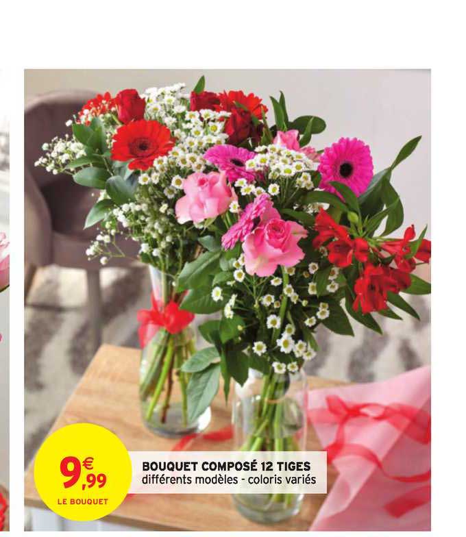 Bouquet Composé 12 Tiges