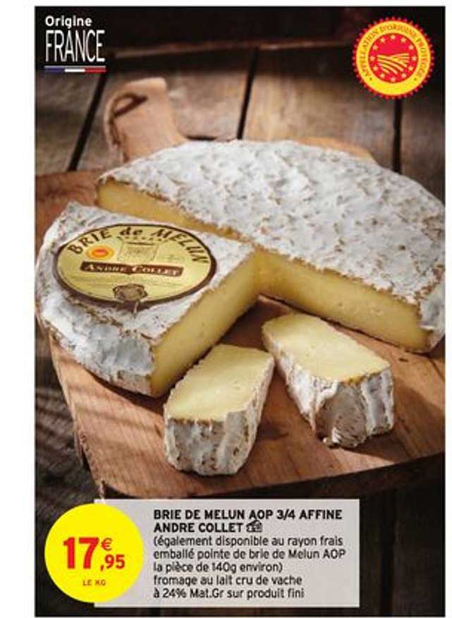 Brie De Melun Aop 3-4 Affine André Collet