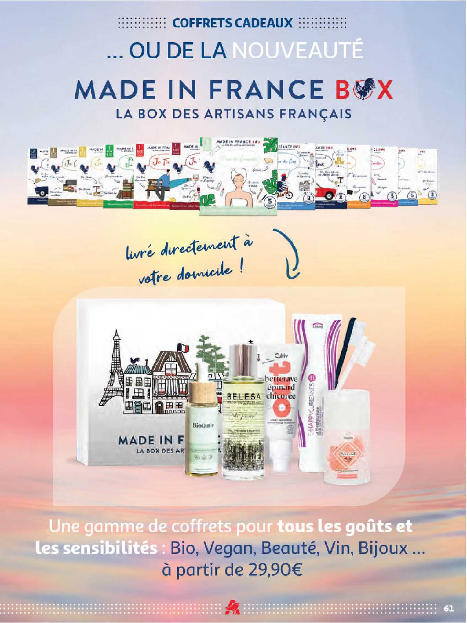 coffrets cadeau made in france box