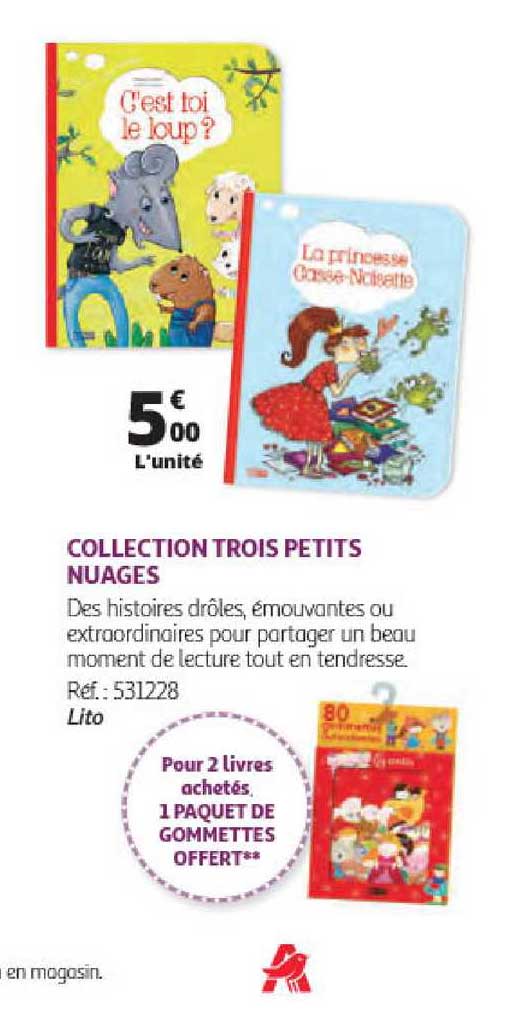 collection trois petits nuages lito