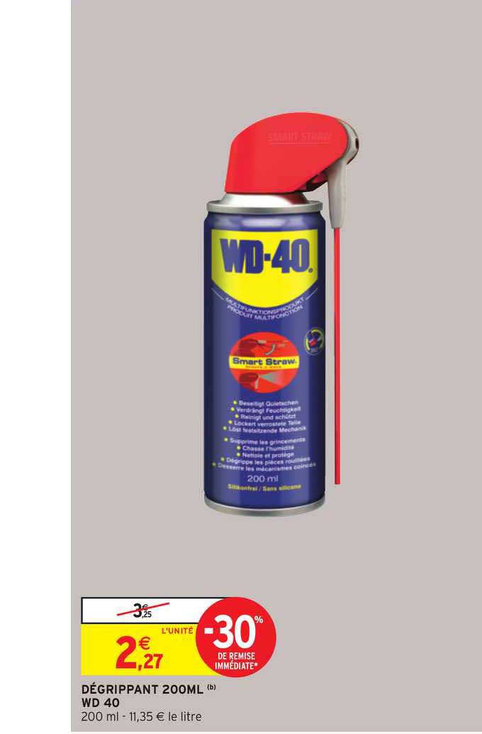 dégrippant 200ml wd 40