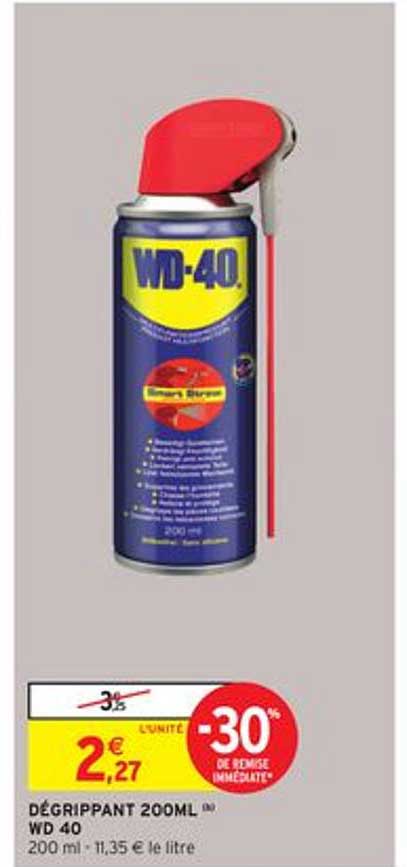 Dégrippant 200ml Wd 40
