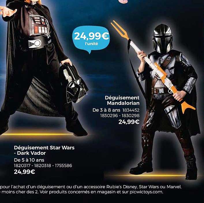 Déguisement Mandalorian, Déguisement Star Wars