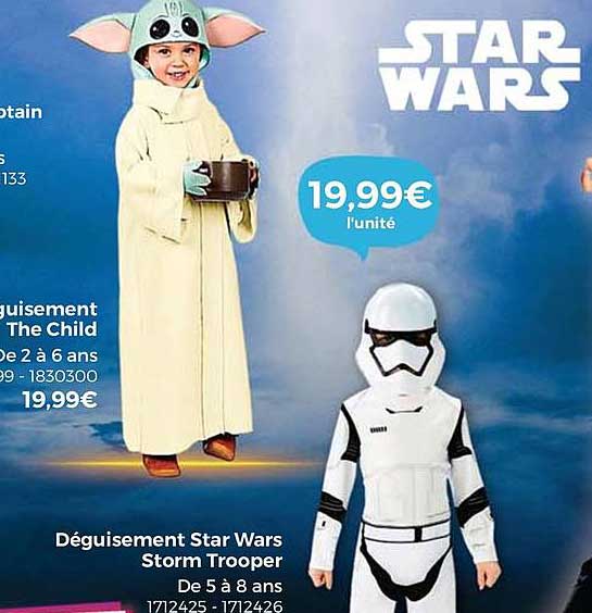 déguisement star wars storm trooper