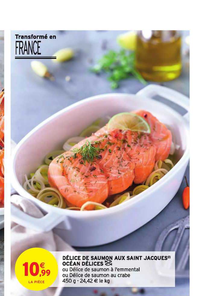 délice de saumon aux saint jacques océan délices