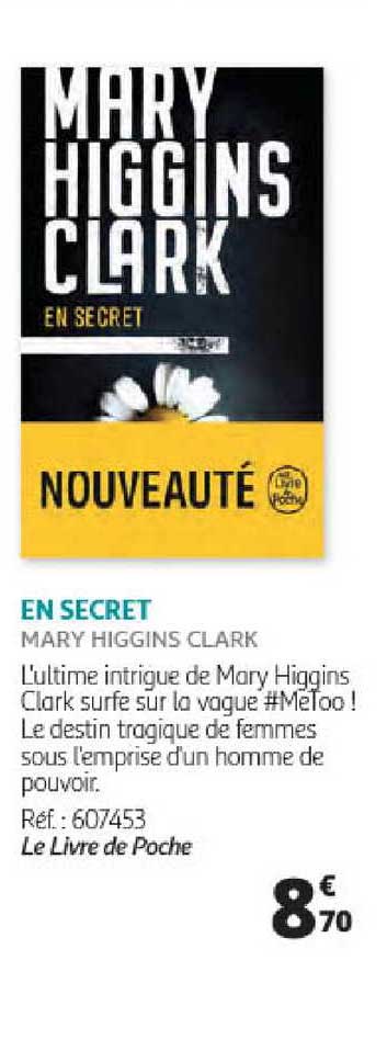 en secret - mary higging clark