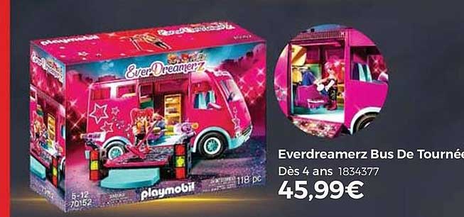 everdreamerz bus de tournée playmobil