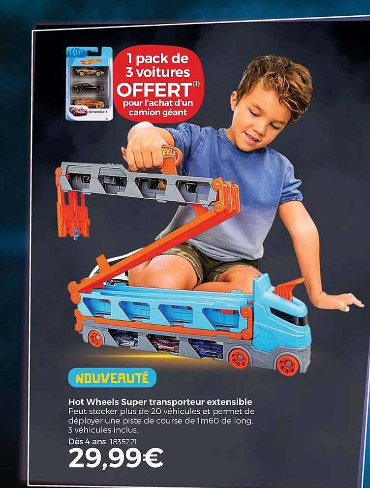 hot wheels super transporteur extensible