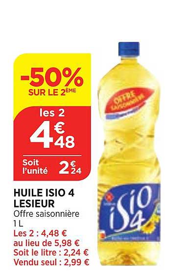 huile isio 4 lesieur