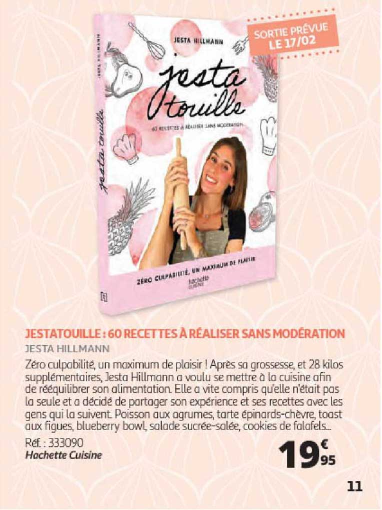 jestatoulle : 60 recettes à réaliser sans modération jesta hillmann