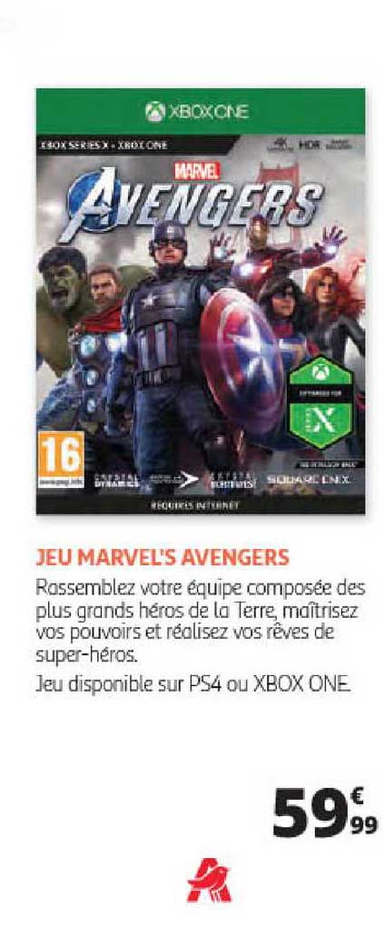 jeu marvel's avengers