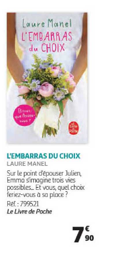 l'embarras du choix - laure manel