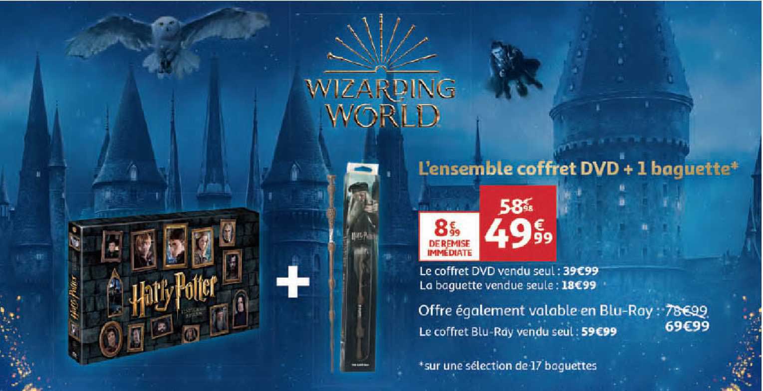 l'ensemble coffret dvd + 1 baguette