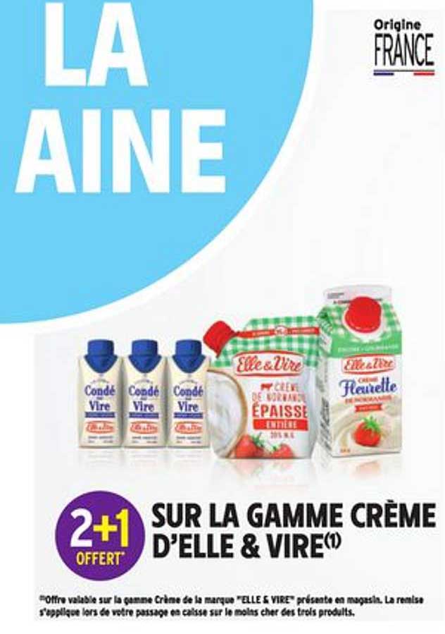 la gamme crème d'elle & vire