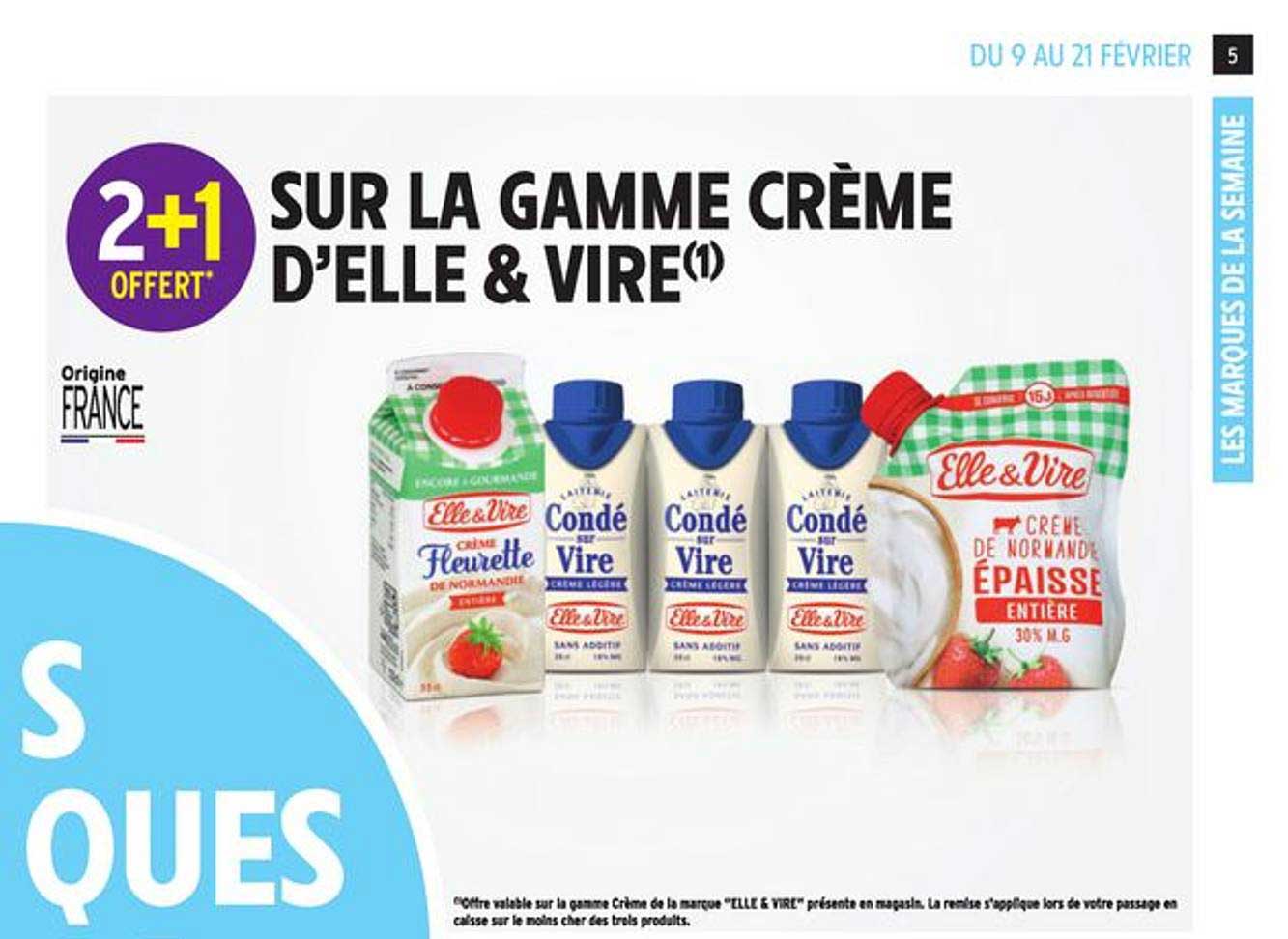 la gamme crème d'elle & vire