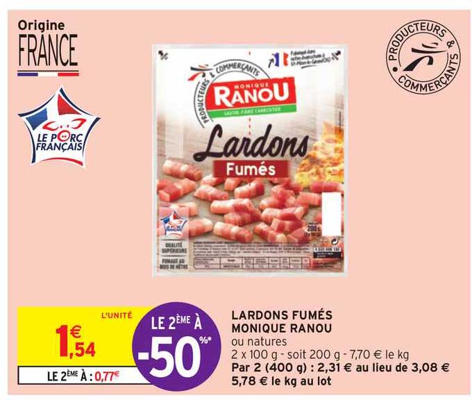 lardons fumés monique ranou