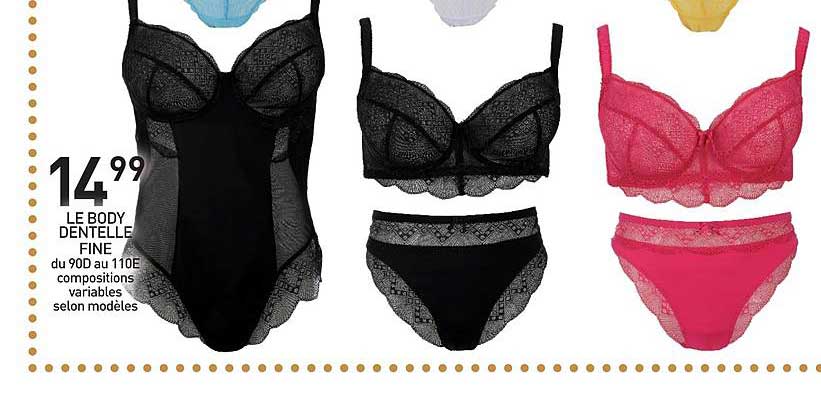 Le Body Dentelle Fine