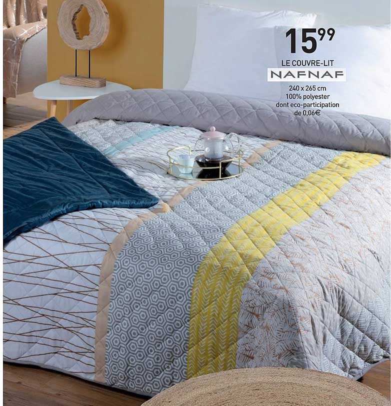 le couvre-lit nafnaf