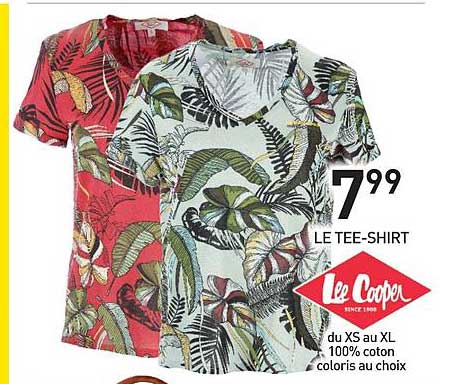 le tee-shirt lee cooper