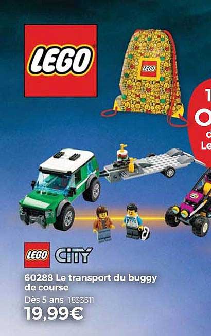 le transport du buggy lego city