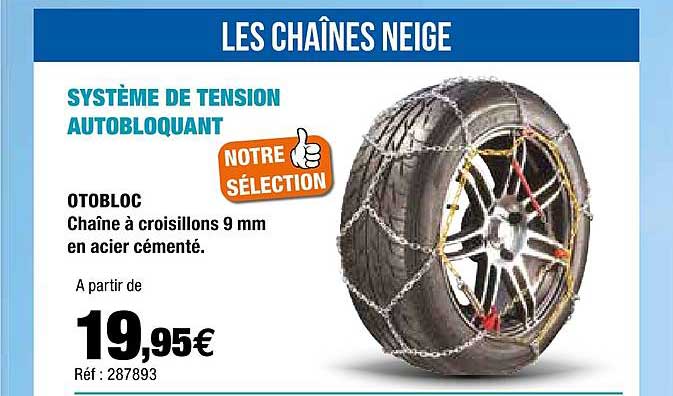 les chaînes neige otobloc
