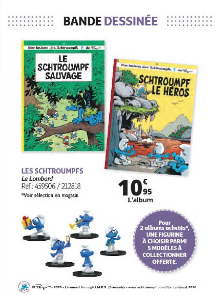 les schtroumpfs le lombard