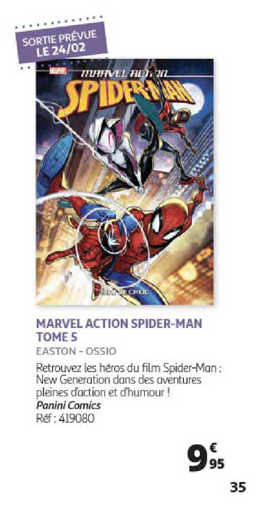 marvel action spider-man tome 5 - easton - ossio