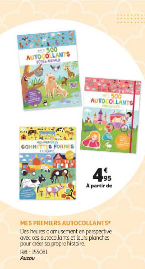 mes premiers autocollants auzou