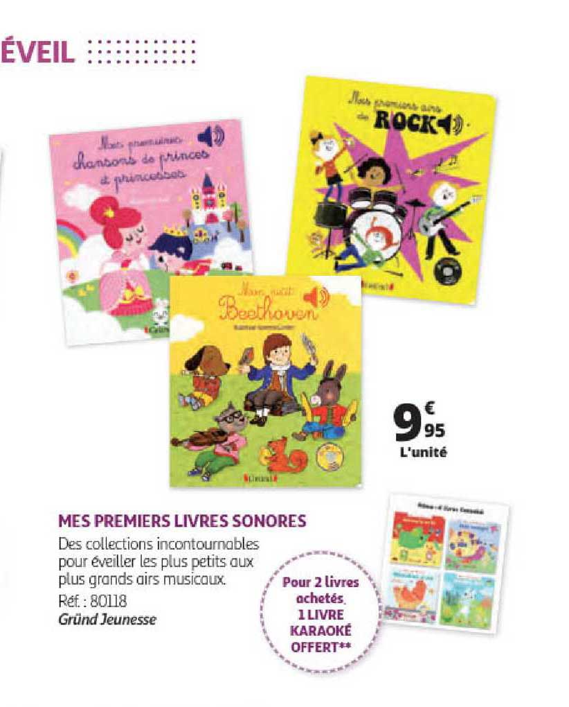 mes premiers livres sonores