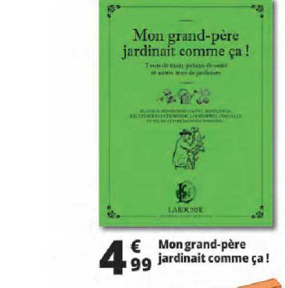 mon grand-père jardinait comme ça !