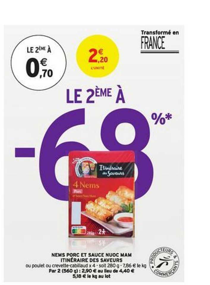 nems porc et sauce nuoc mam itinéraire des saveurs