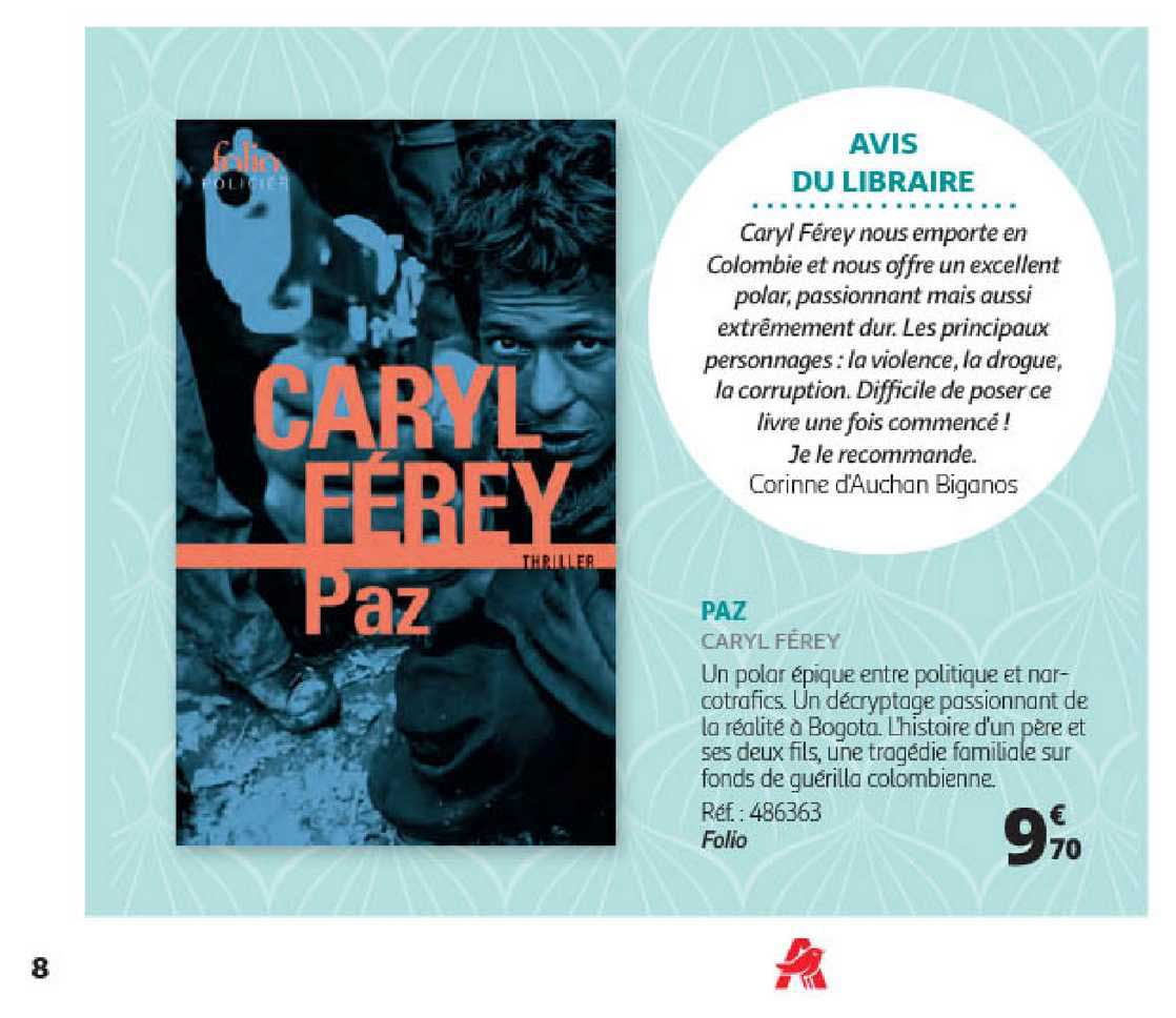 paz - caryl férey