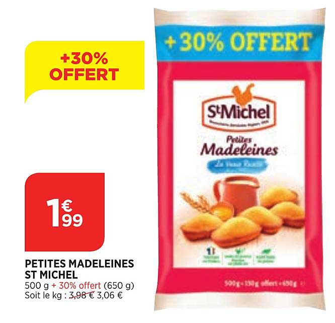 petites madeleines st michel