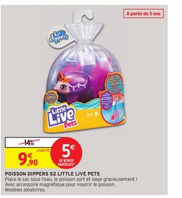 poisson dippers s2 little live pets