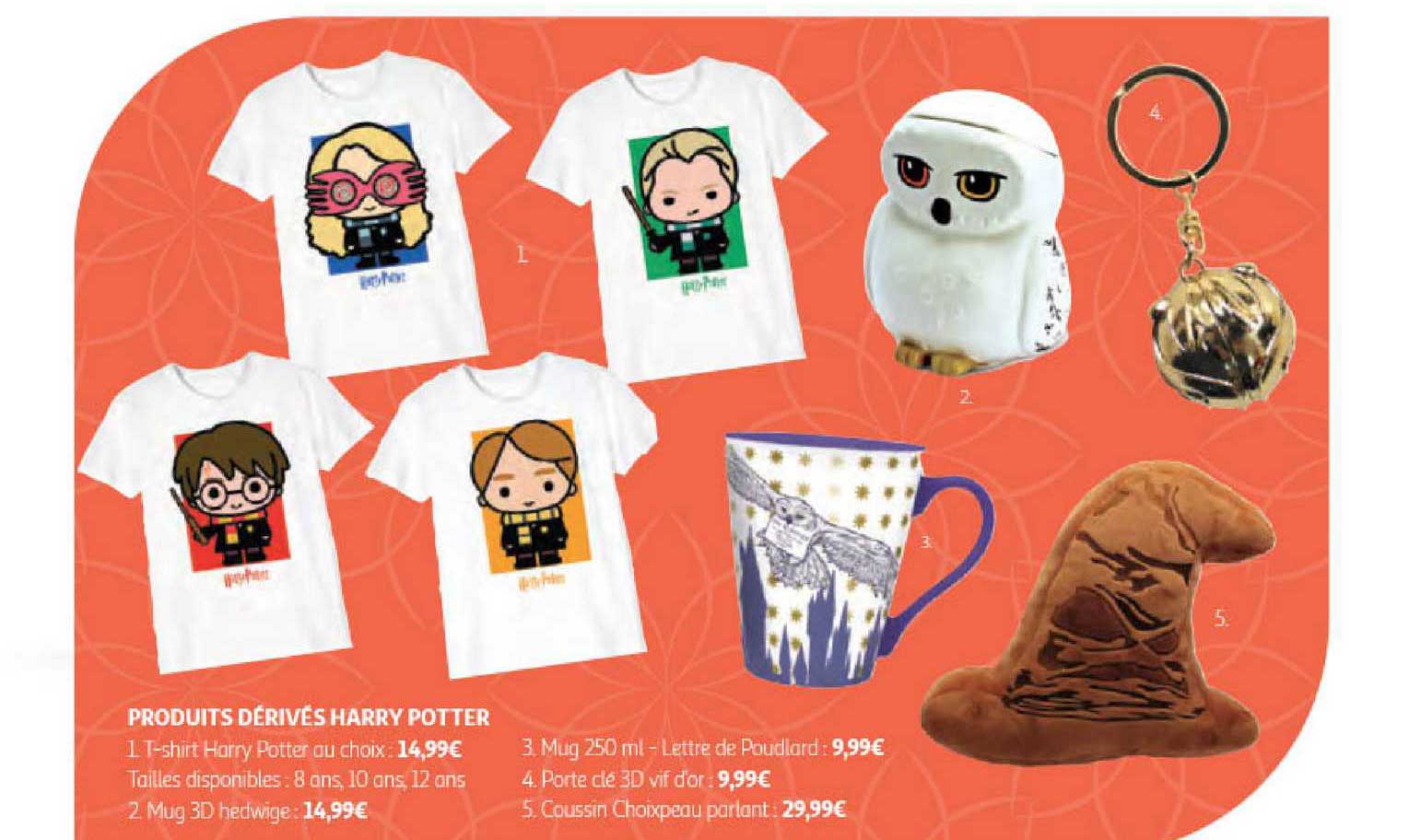 produits dérivés harry potter