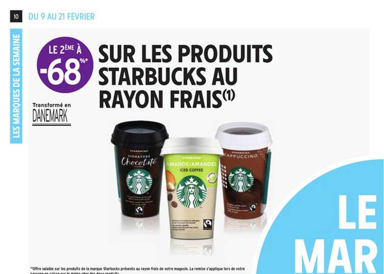 Produits Starbucks Au Rayon Frais