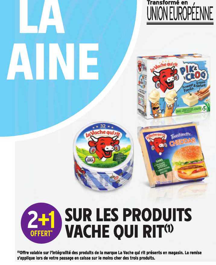 produits vache qui rit