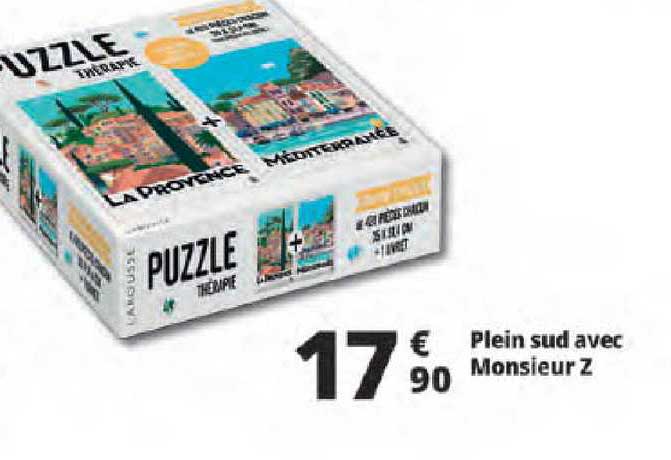 puzzle thérapie : plein sud avec monsieur z