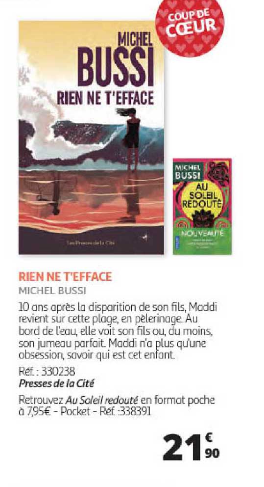 rien ne t'efface michel bussi