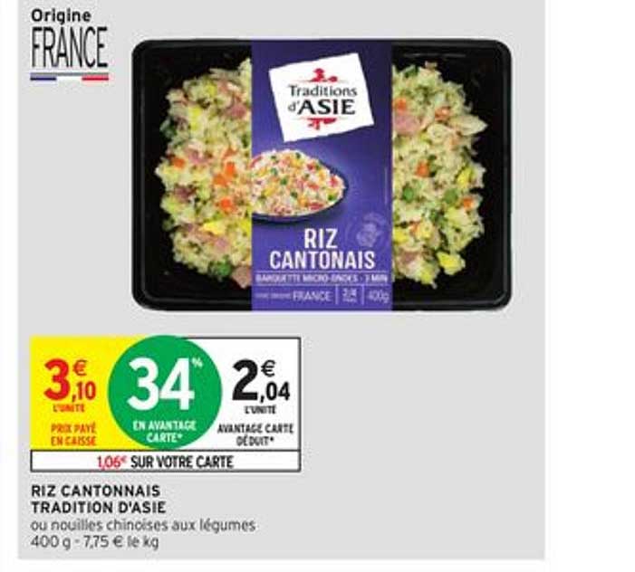 riz cantonnais tradition d'asie