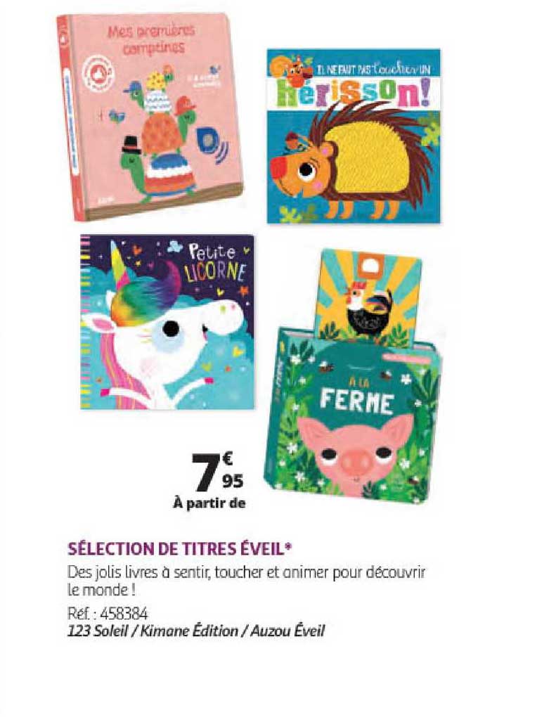 sélection de titres éveil