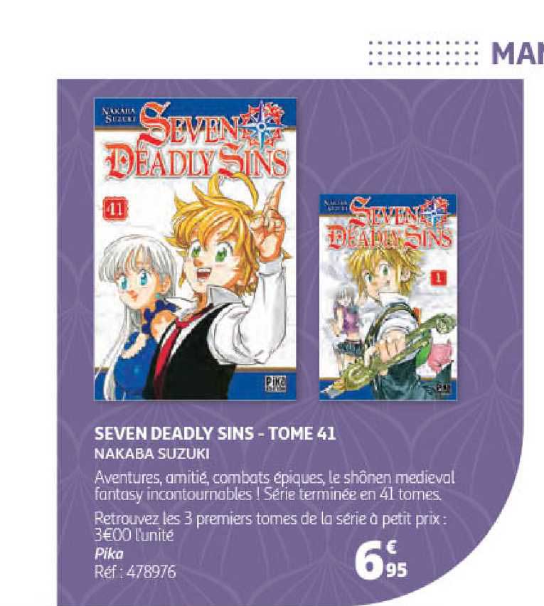 seven deadly sins - tome 41 nakaba suzuki