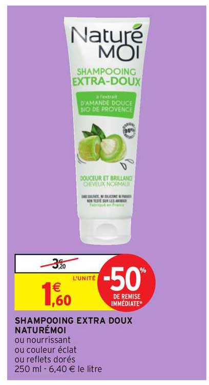 Shampooing Extra Doux Naturémoi