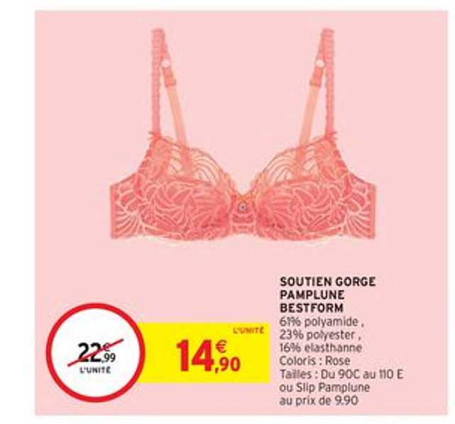soutien gorge pamplune bestform