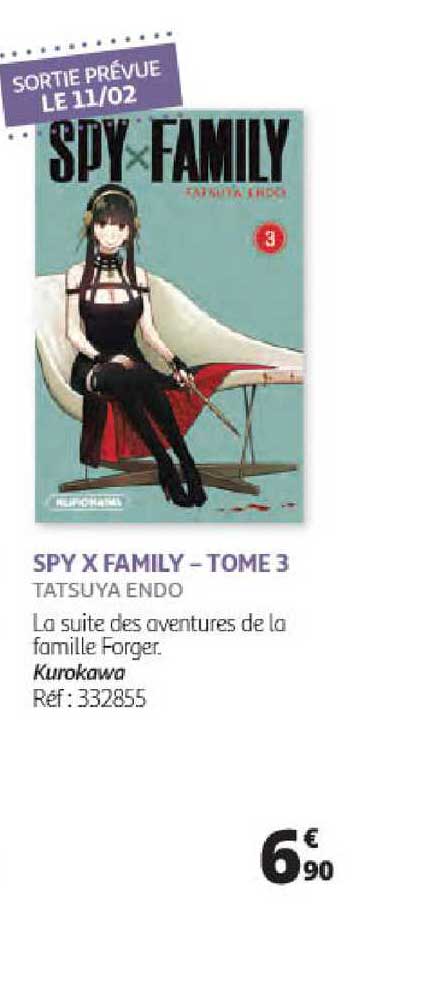spy x family - tome 3 tatsuya endo