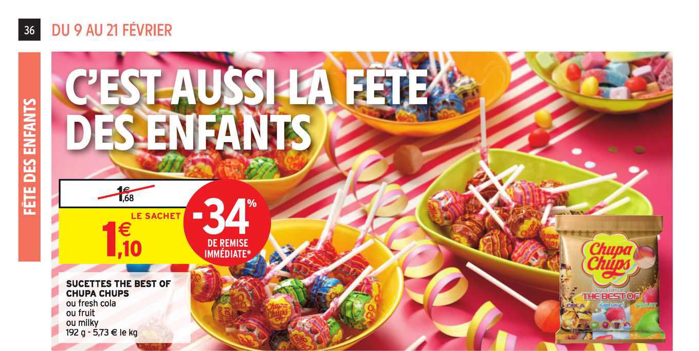 sucettes the best of chupa chups