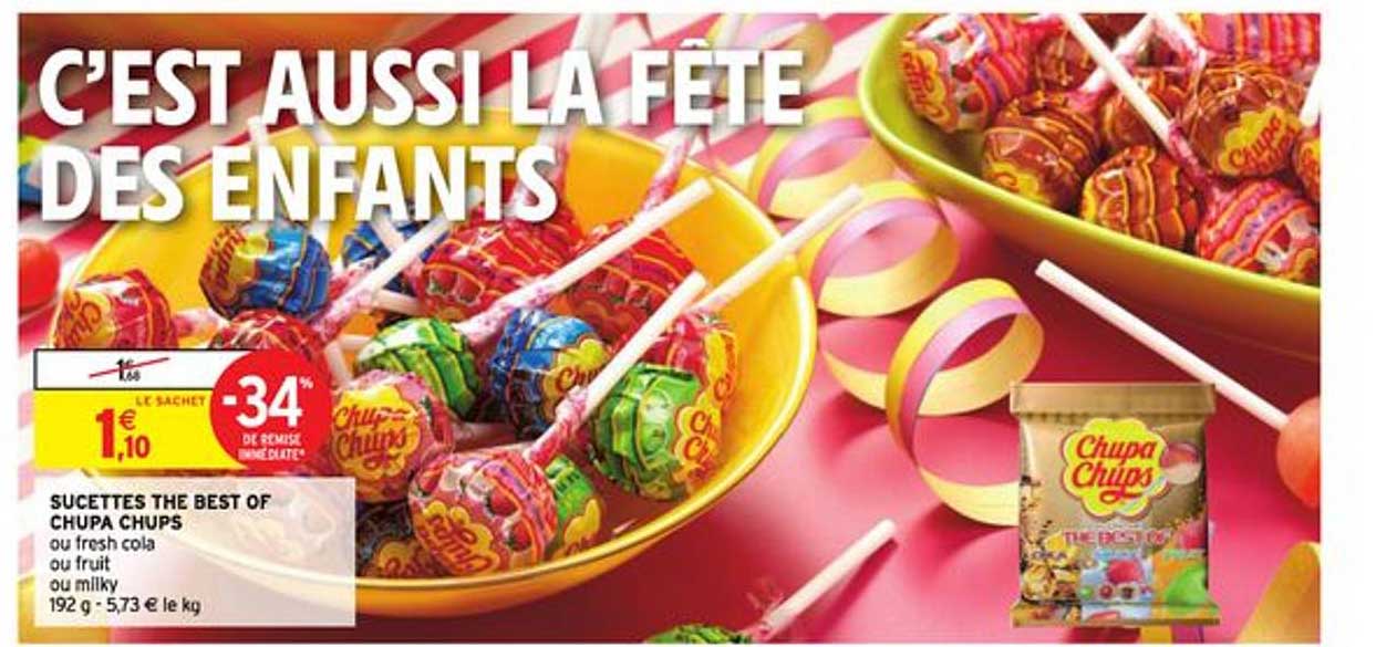 Sucettes The Best Of Chupa Chups